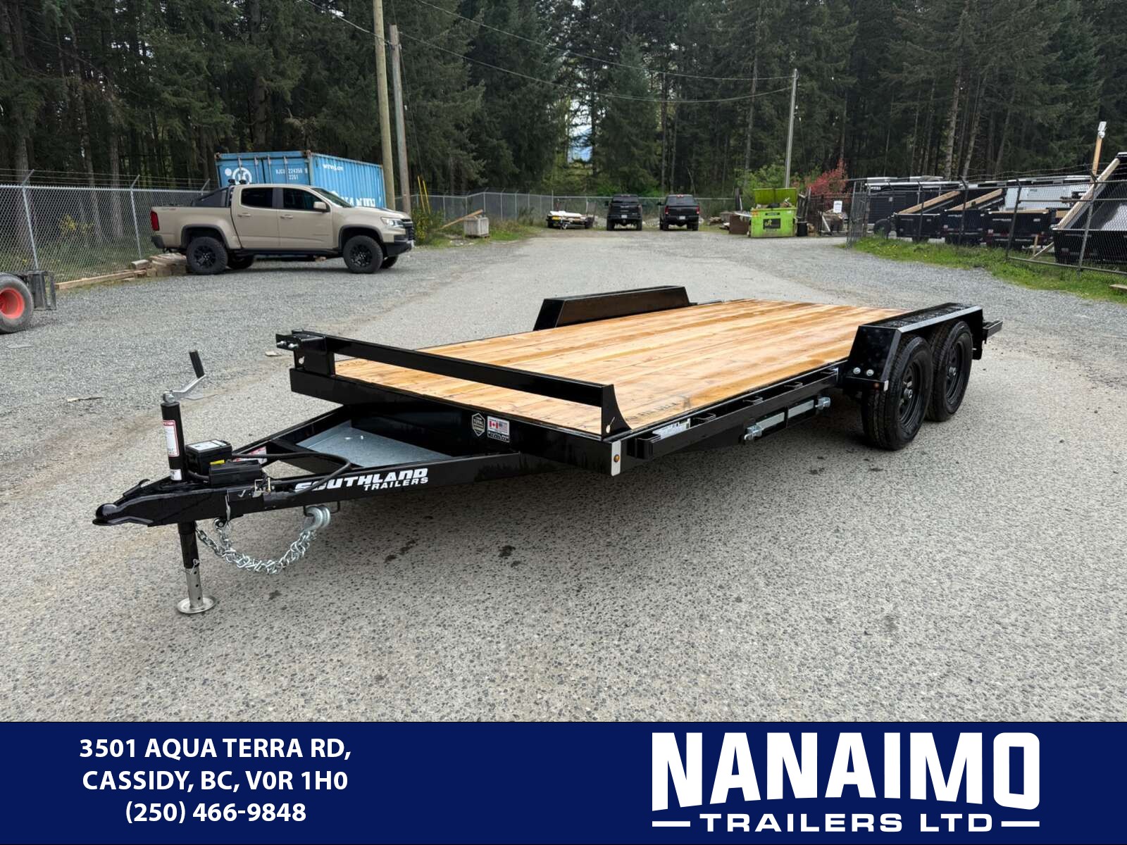 2026 Southland 7X16 7,700LB GVW Flatbed Trailer - Nanaimo Trailers