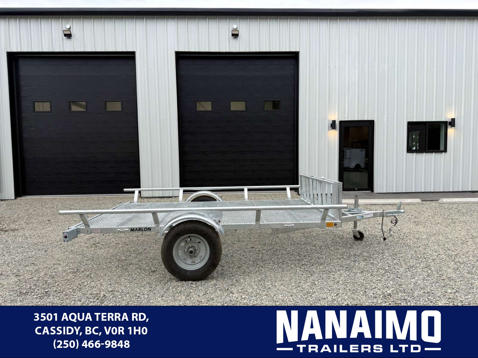 2025 Marlon RAT-01 6X9.5 ATV Trailer - Nanaimo Trailers - Dump